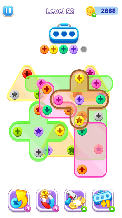 Nut Screw Jam Puzzle Screenshot