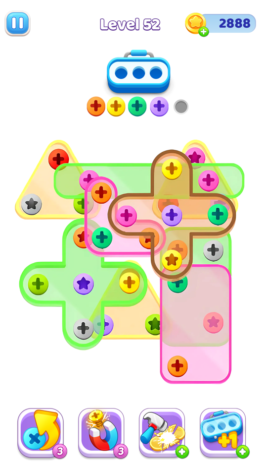 #5. Nut Screw Jam Puzzle (iOS) 由: game offline