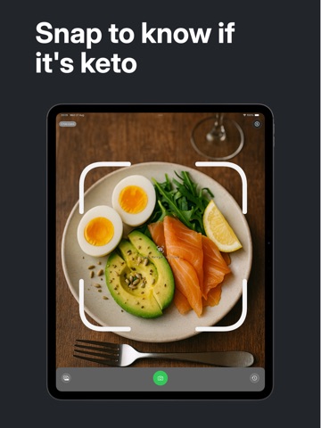 KetoSnap - Keto Food Scanner iPad screenshot