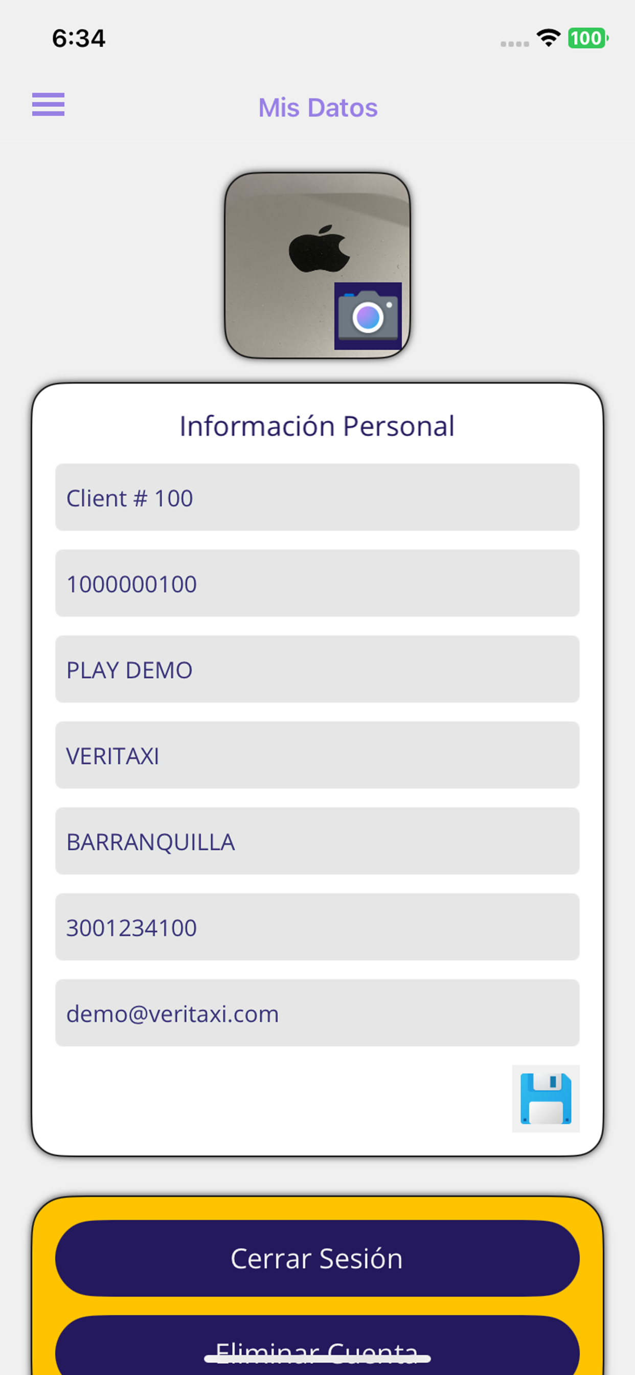 VeriTaxi Rider screenshot 6