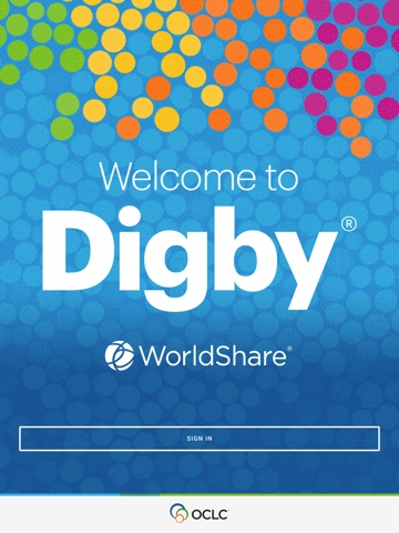 Digby® by OCLC® iPad screenshot