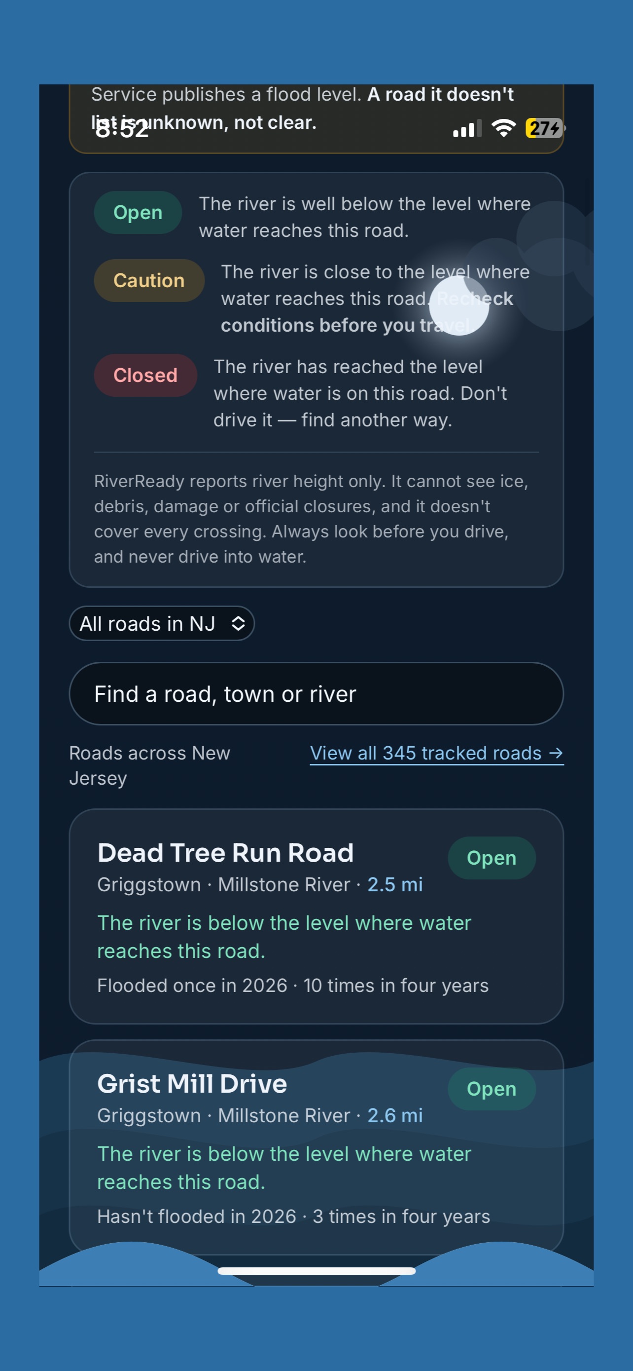 Screenshot 2 of RiverReady Crossings