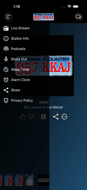 95.7 KKAJ screenshot 2
