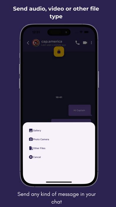 Secret Chat - DailyNewsTalk Screenshot