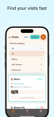 Remembery - Visits screenshot