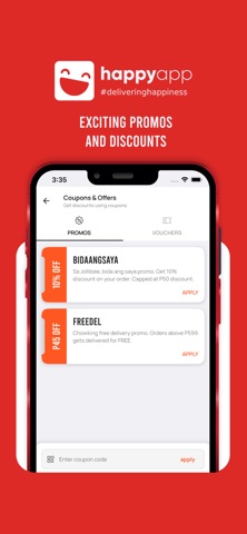 HappyApp.PH iPhone screenshot 7