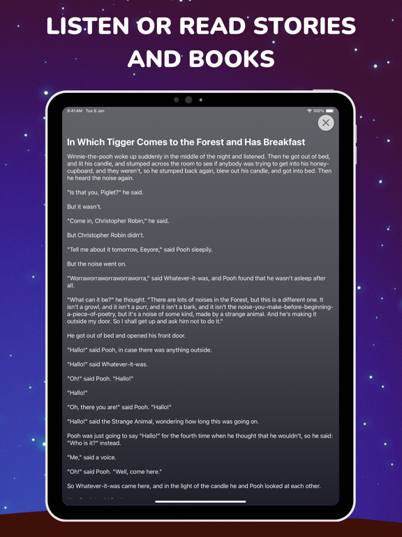 Inkspell: Create Sleep Stories iPad screenshot 7 - Book app