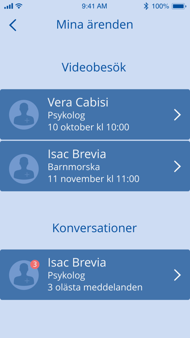 Ungdomsmottagning Västerbotten app screenshot 3