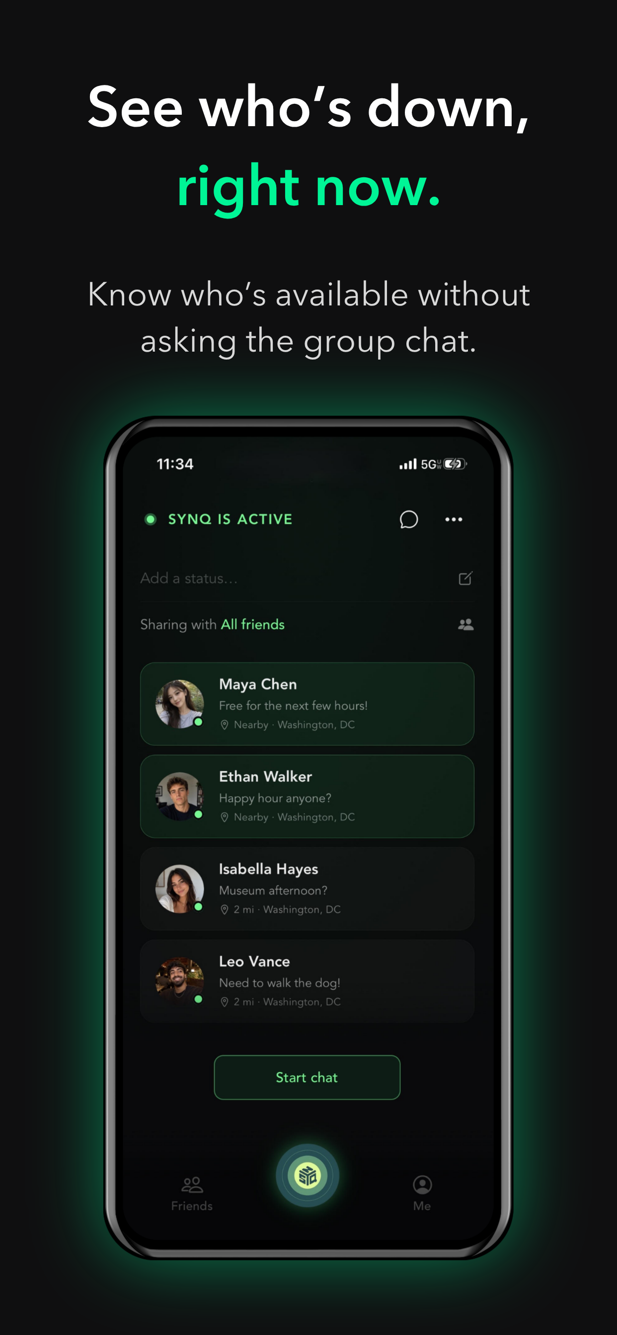 Synq: See Who's Free screenshot 2