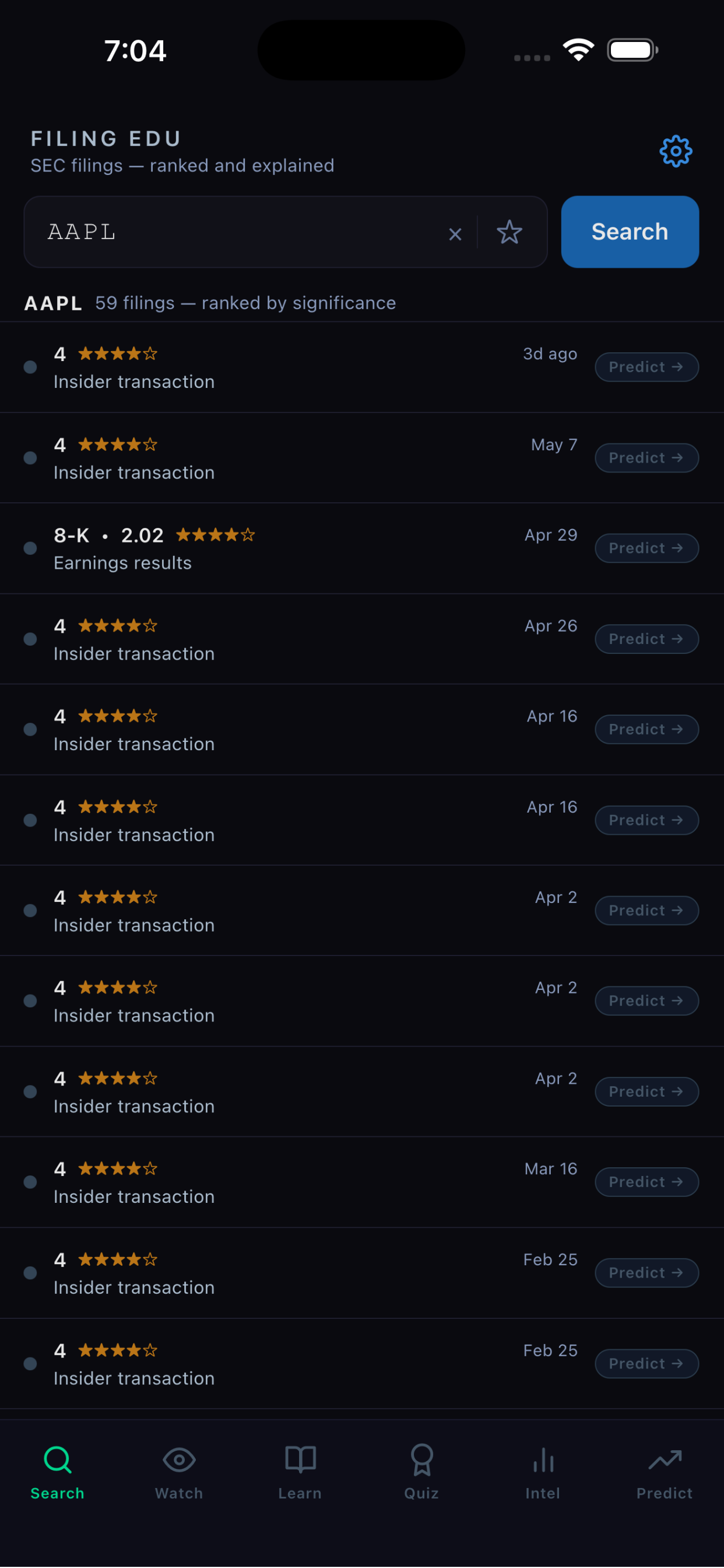 FilingEdu screenshot 3