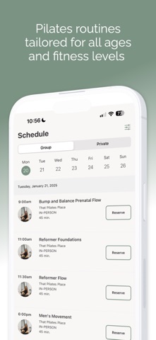 That Pilates Place Screenshot 3 of 6