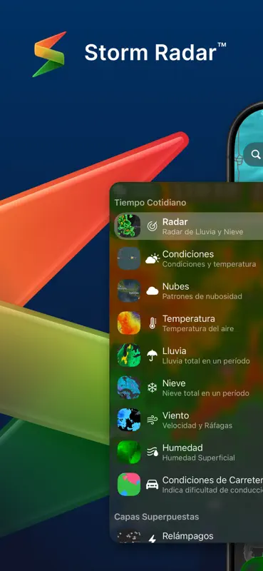Storm Radar: mapa del tiempo screenshot 2 of 10