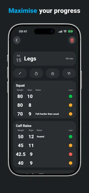 Pump - Workout Tracker screenshot 3