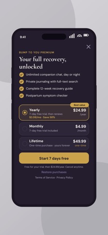 Bump to You: Postpartum Care screenshot