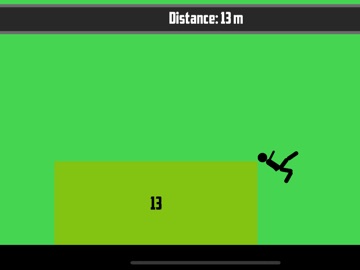 Gymnastic Flight Stickman game iPad screenshot