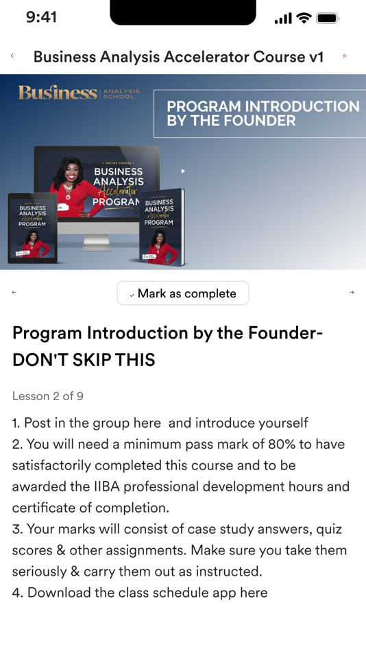 #3. Business Analysis School (iOS) Podle: ENO-OBONG EKA