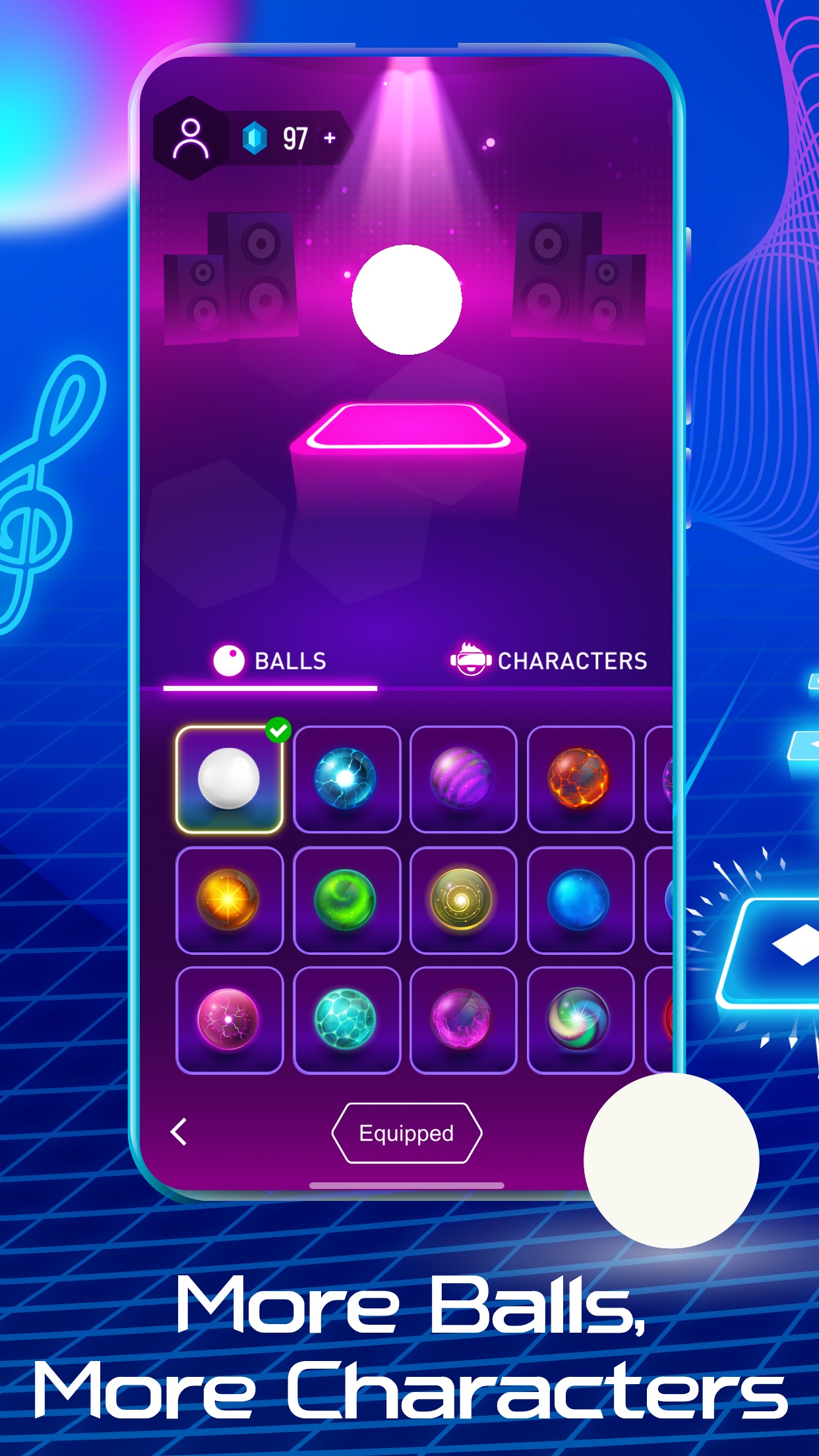 Tiles Hop EDM Rush Music Game screenshot 2