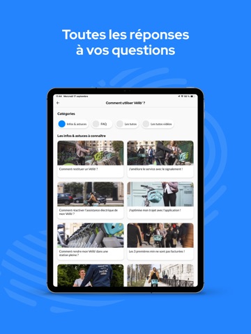 Vélib', app officielle iPad screenshot 3
