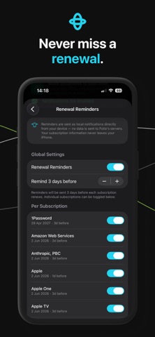 Bill Tracker and Scanner Folio Screenshot 5 of 6