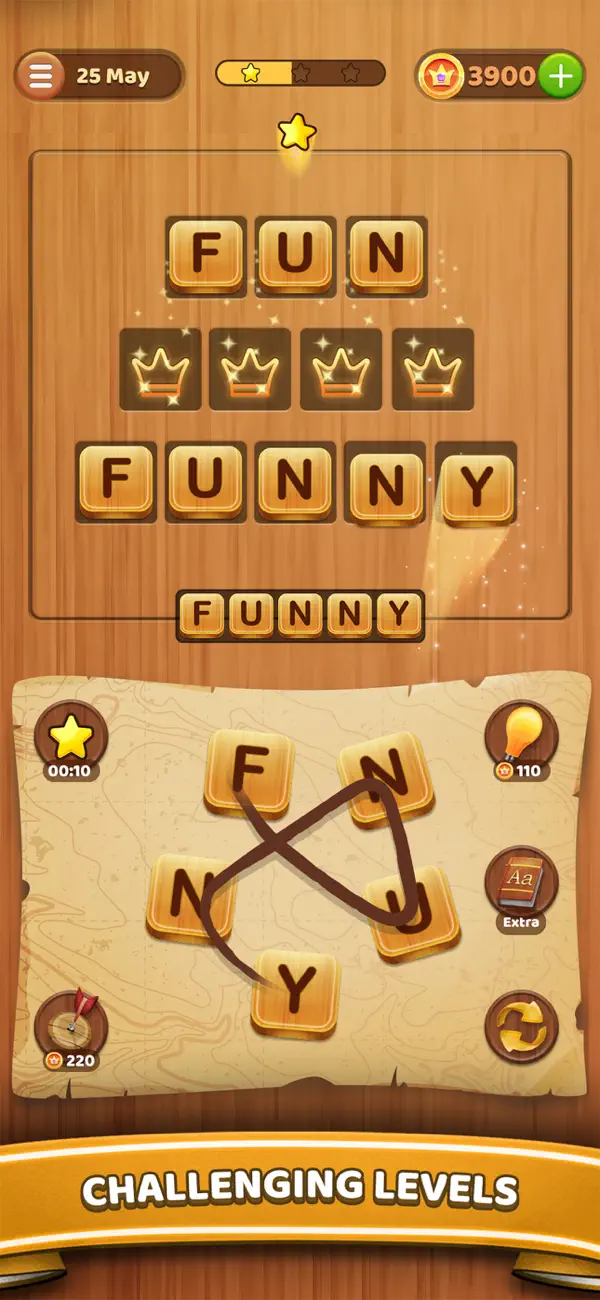 Screenshot #1 pour Word Connect: CrossWord Puzzle