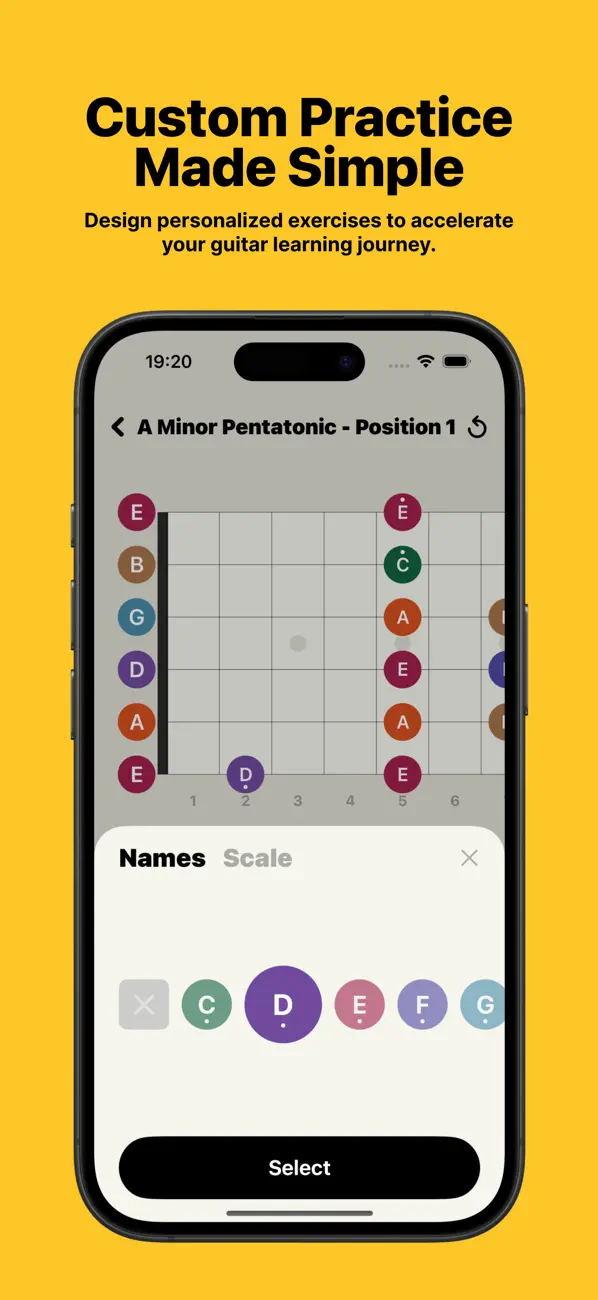 Screenshot #2 pour FretNotes