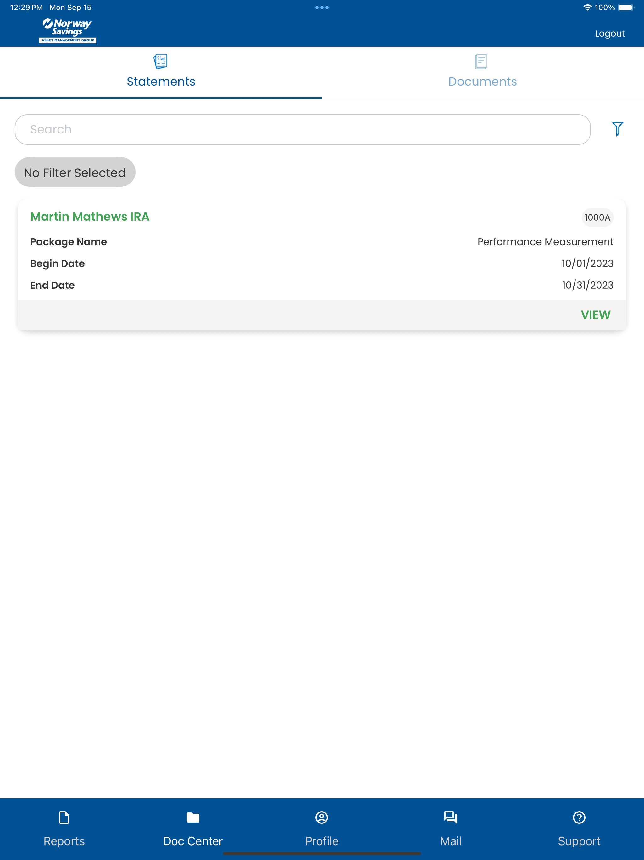 Norway Savings AMG Mobile