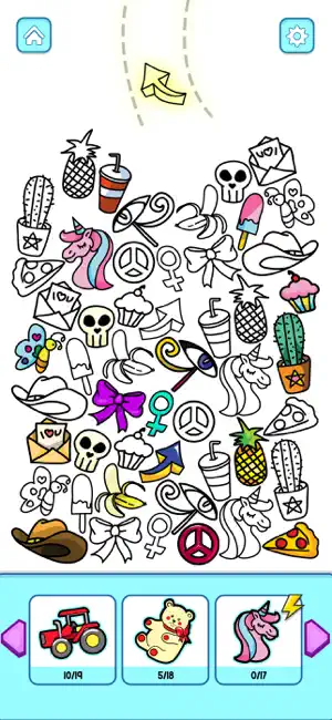 Sticker Merge: Relax Color Fun screenshot 2