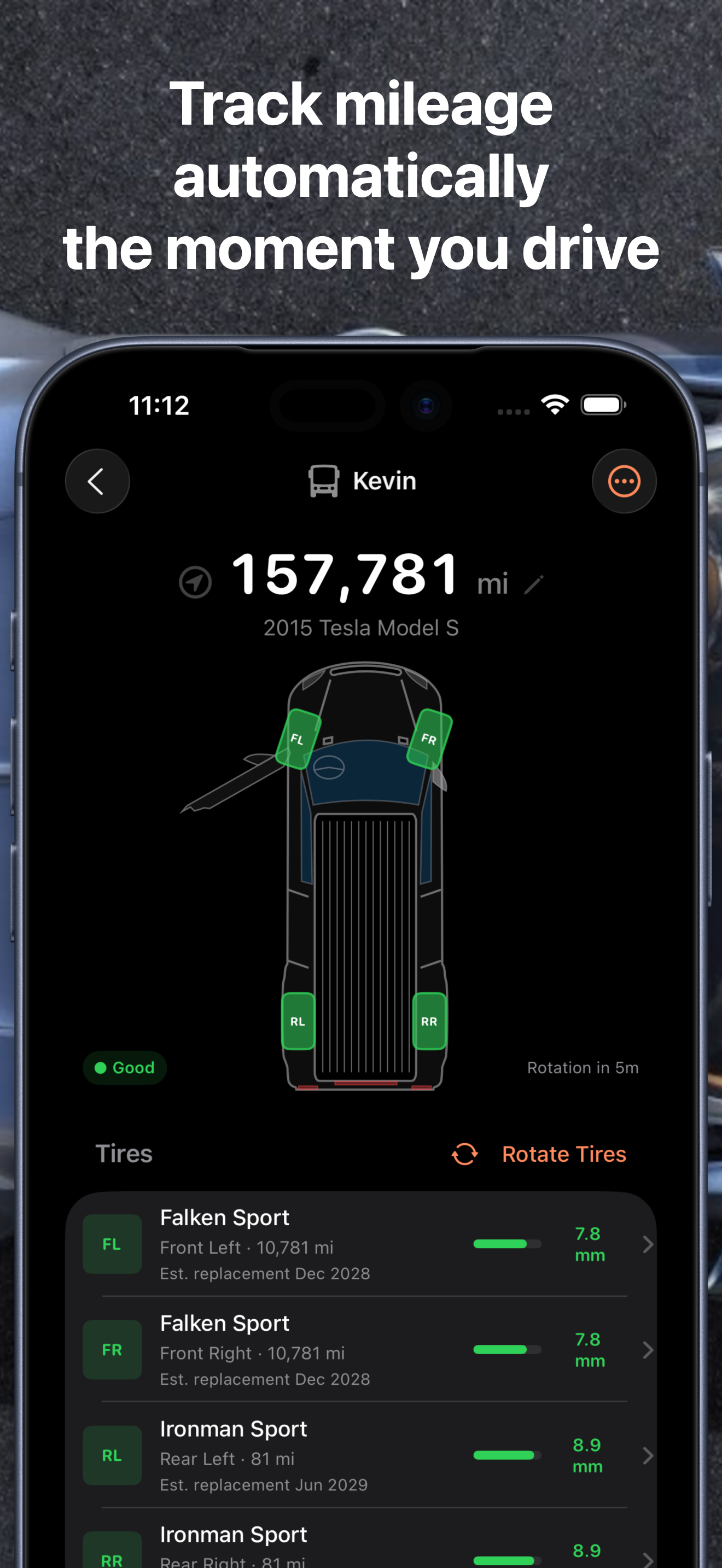Tread – Tire Health Tracker screenshot 2