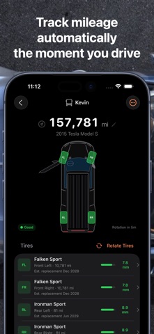 Tread – Tire Health Tracker iPhone screenshot