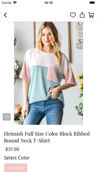 Grace Ann Faith Boutique Screenshot