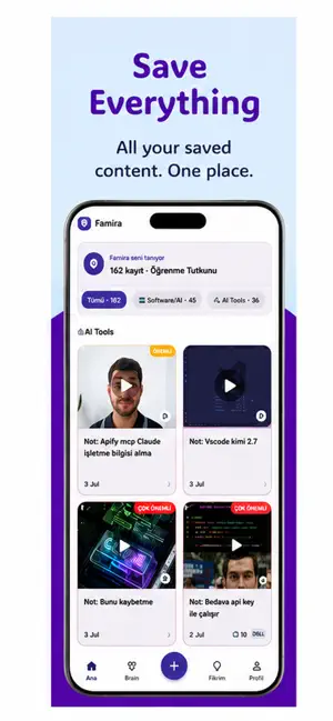Famira: AI Second Brain screenshot 3