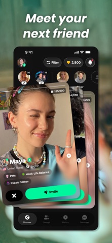 Azar: Chat, Meet Friends app screenshot