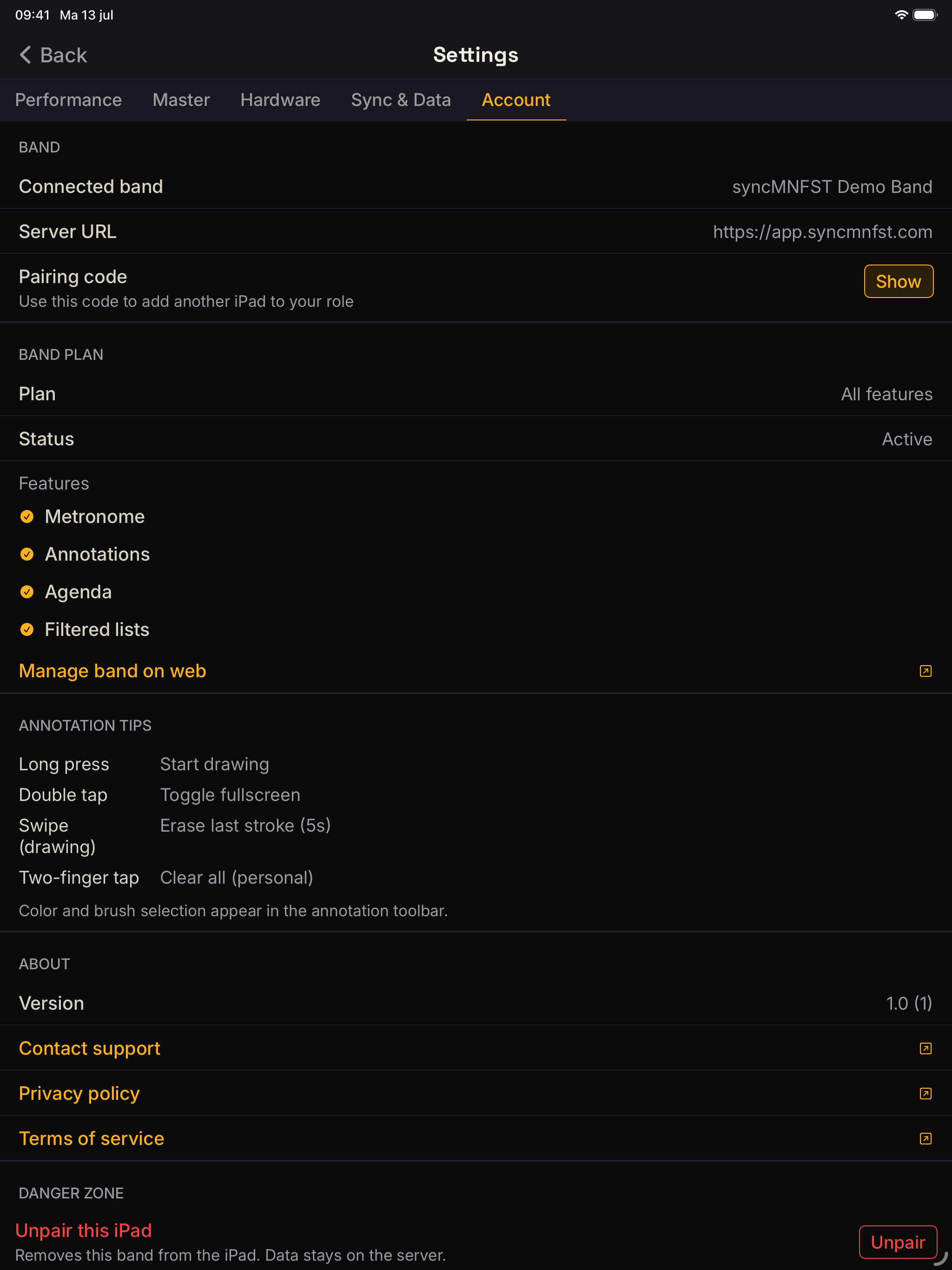 syncMNFST screenshot 10