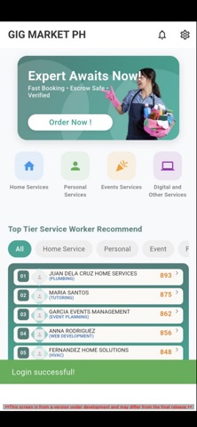 GIG MARKET PH Screenshot 2 of 9