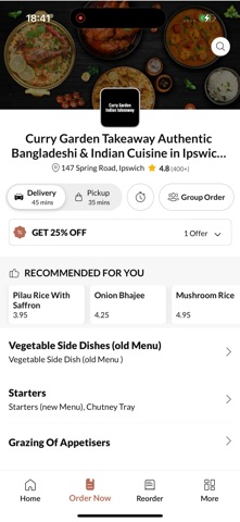 App screenshot