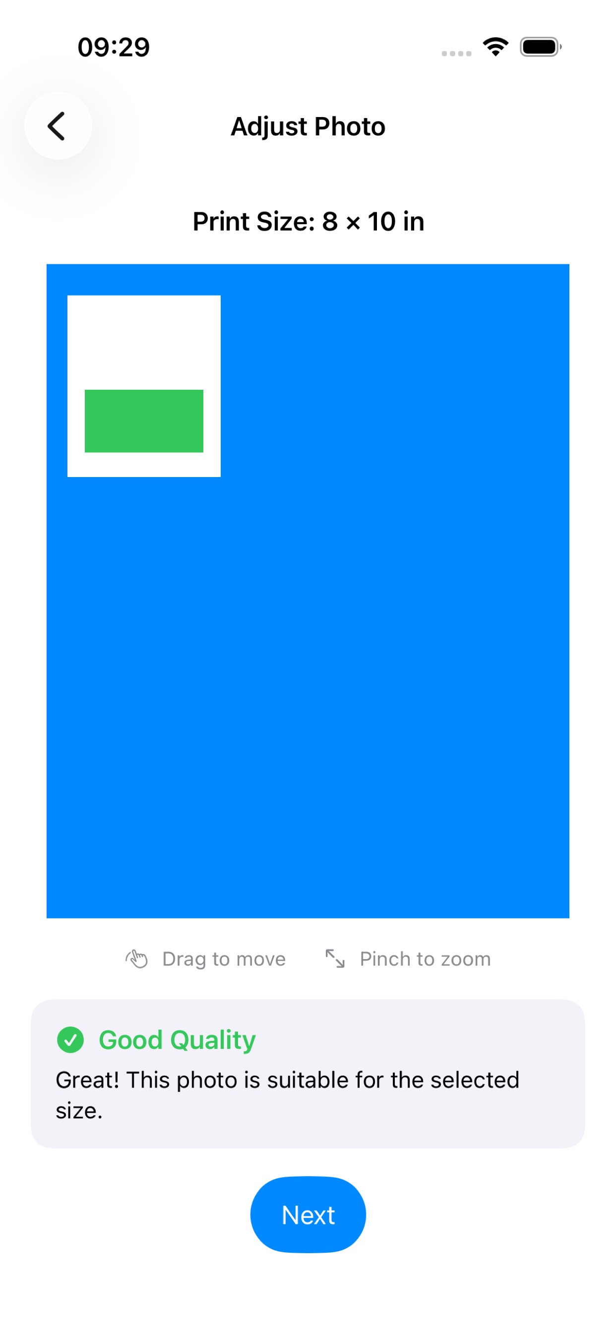 Screenshot 2 of Exact Print: Photo Size