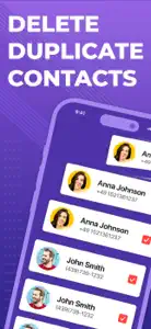 Duplicate Contact Cleaner Ⓞ screenshot #1 for iPhone