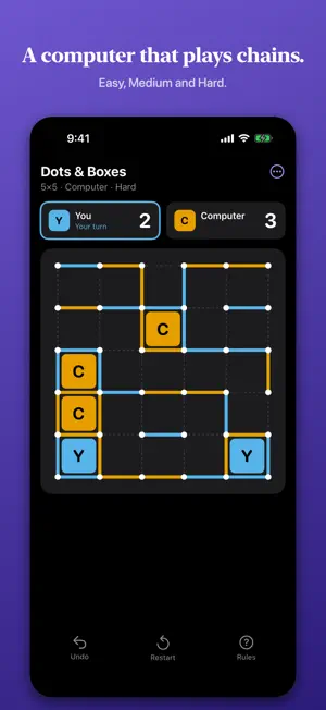 Dots and Boxes by Linnet screenshot 2