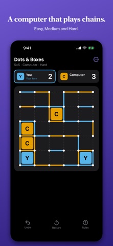 Dots and Boxes by Linnet screenshot 2