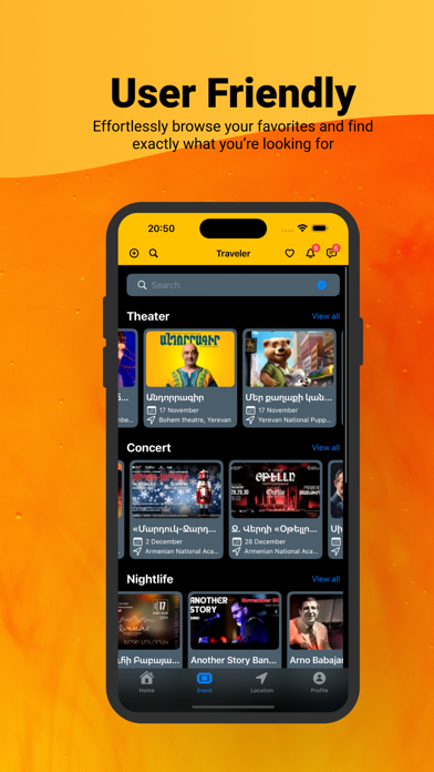 Traveler.network screenshot
