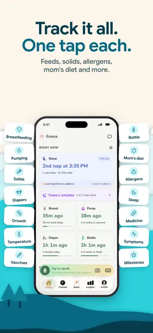 Baby Tracker: Robin screenshot 2