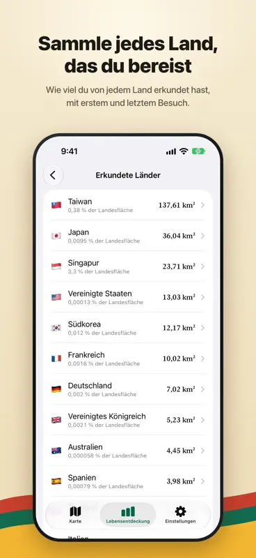 FogMap 霧の地図：旅と散歩の記録 screenshot 9 of 10
