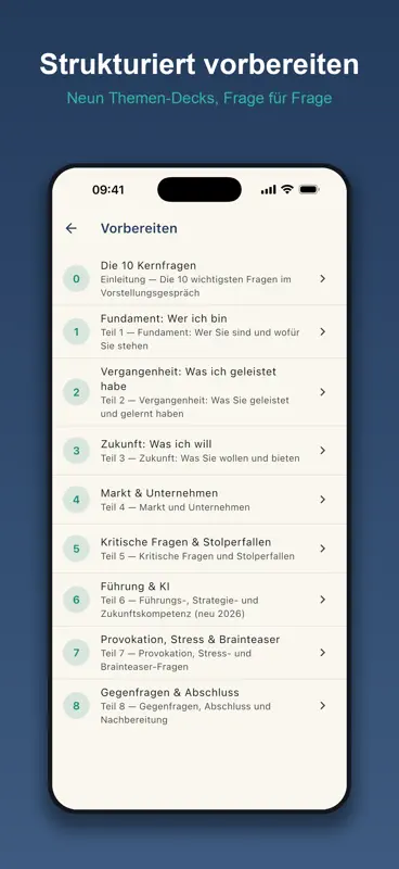 Vorstellungsgespräch screenshot 5 of 8