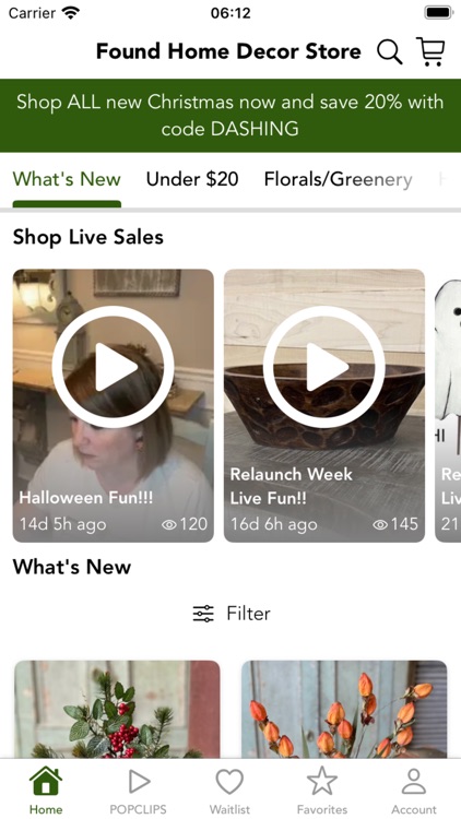 Found Home Decor Store