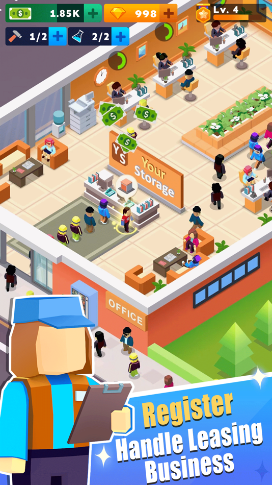 #1. Storage Empire-Idle Tycoon (iOS) 来自: 高科 侯