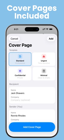 Faxeau: Send Fax from Phone iPhone screenshot