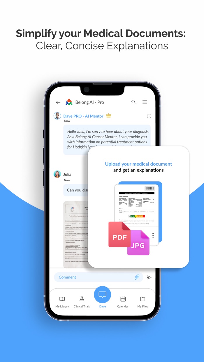 BelongAI Dave - Cancer Mentor