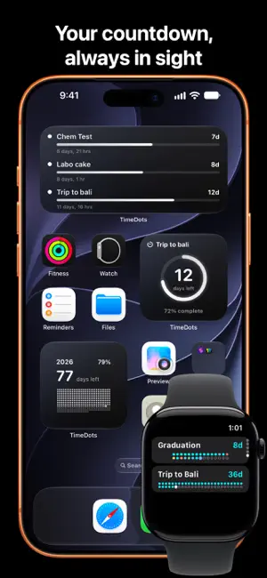 TimeDots: Countdown Widget screenshot 3