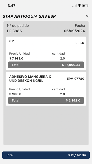 App screenshot
