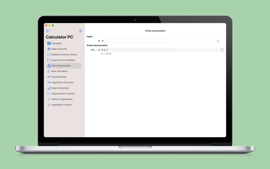 #5. Calculator PC (macOS) 由: Xi'an 7kit Technology Co., Ltd.